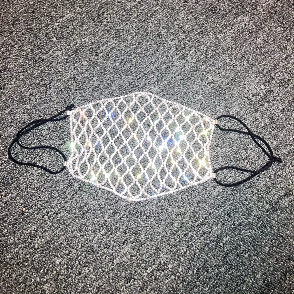 Crystal Bling Face Mask